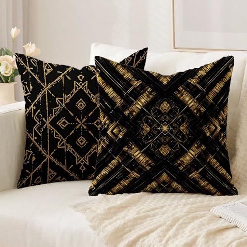 Housse coussin 65x65cm imperméable double face avec zip - 3