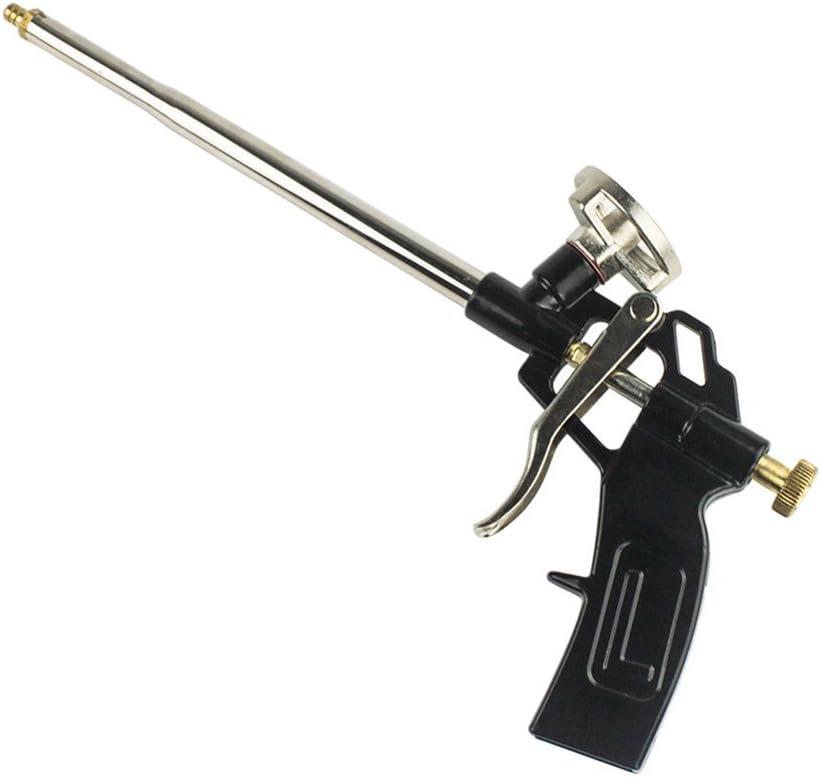 - Foam Gun, Picowe Foaming Gun Pu Expanding Caulking Gun Metal Body Pro Heavy Duty PU Spray Foam Gun Grade Expanding Spray Application Applicator