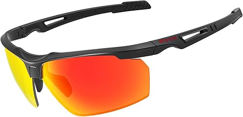Gafas de sol deportivas polarizadas para hombres y mujeres, gafas de bicicleta MTB para correr, béisbol, golf, conducción