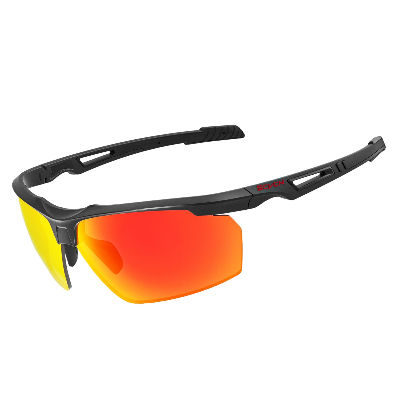 SCVCN Gafas de Ciclismo Polarizadas, Gafas Deportivas de Sol para Hombres y Mujeres, Gafas de Bicicleta MTB UV400 para Montar en Bicicleta