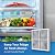 Waterdrop Plus LT1000PC ADQ747935 NSF 401 Refrigerator Water Filter and Air Filter, Reduce PFAS, Replacement for LG® LT1000P®, LRFWS2906V, LRMVS3006S, LMWS27626 and LT120F®, 3 Combo (Package May Vary)