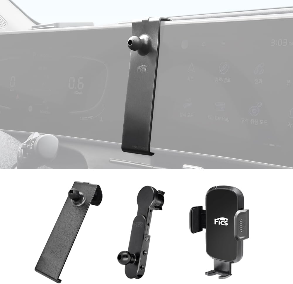 FICS Sportage 2023-2024 Accessories, Phone Mount, Customized Phone Holder for KIA Sportage