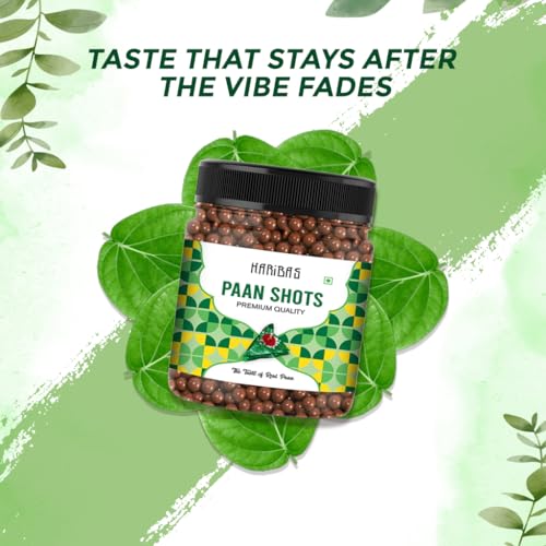 Image of HARIBAS Paan Shots 300g Instant Pan Flavor Mouth Freshener Mukhwas
