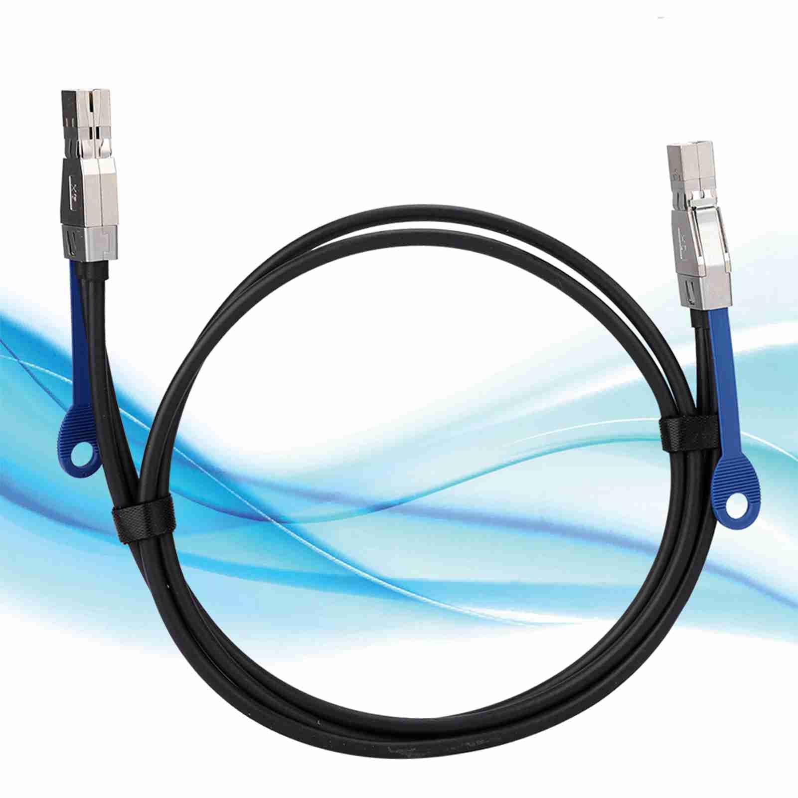 Cable de Conexión de Alta Velocidad MINISAS 4X para Computación en la Nube, Transmisión de 12 Gbps, 1 M de Longitud
