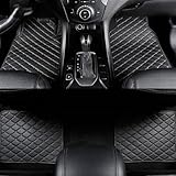 Car Floor Mats for Renault Koleos 2011-2016, Protection Non-Slip Leather Floor Liners, Deep Waterproof Car Mats All Weather Floor Mats Protection Carpet