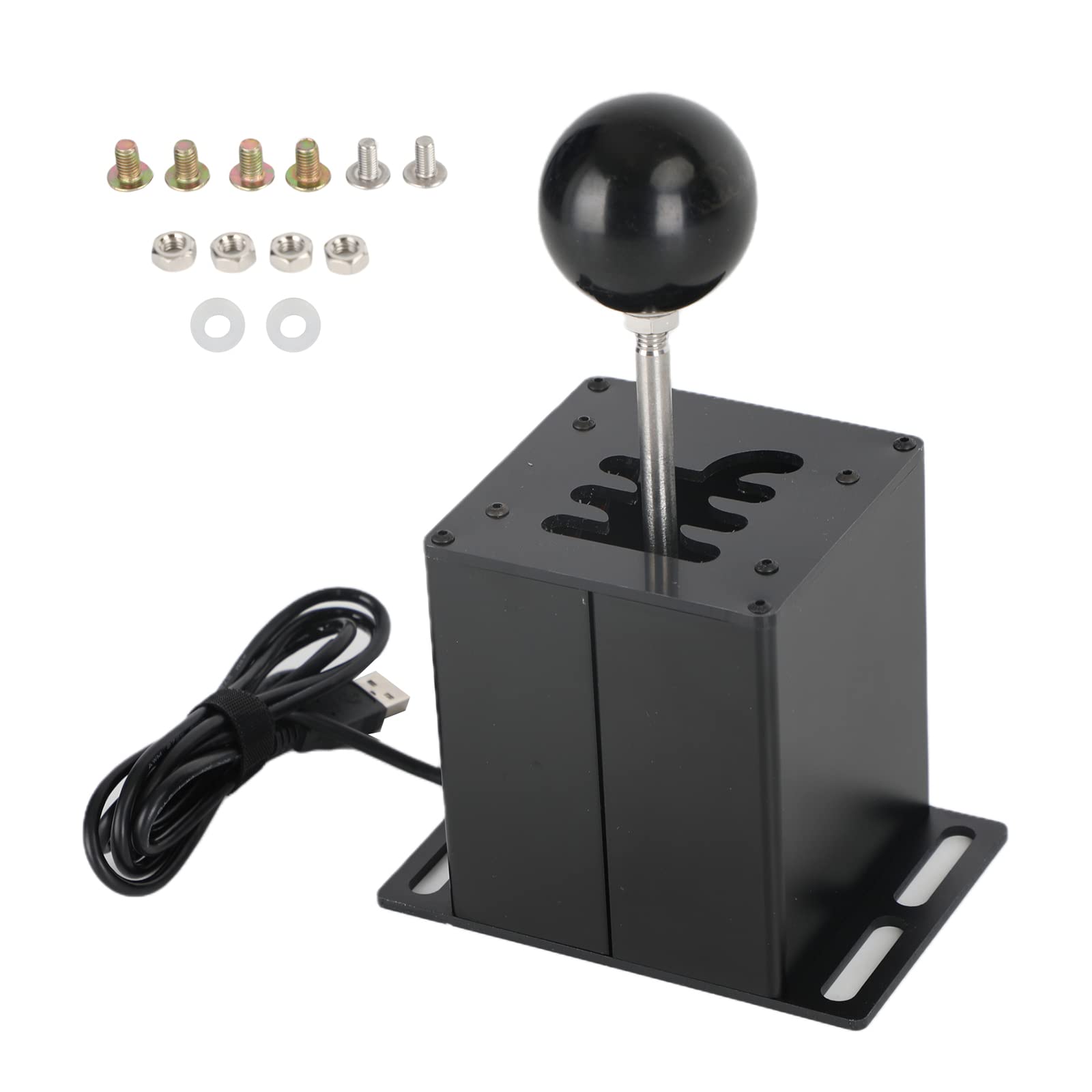 Frezon 6+R USB Simulator H Gear shifter for Logitech G29 G920 Steering Wheel PC Black