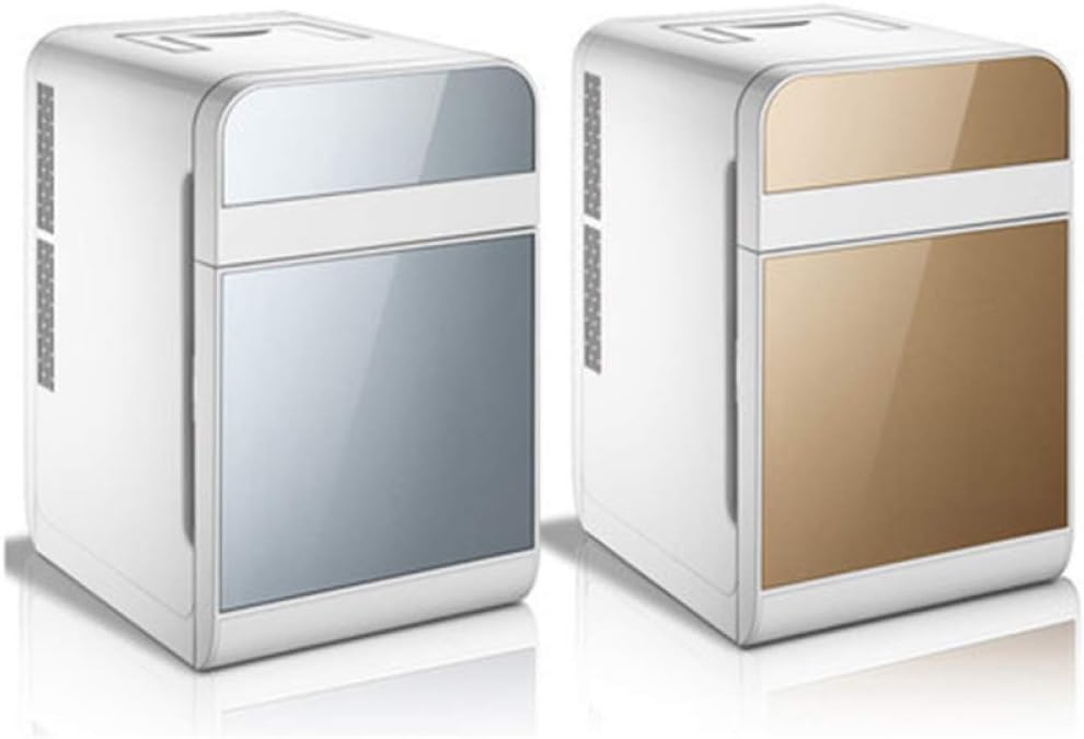 Multifunctional 20L Double Refrigeration Car Mini Refrigerator Small Household Mini Dormitory Car Home Dual-use Single Double Door