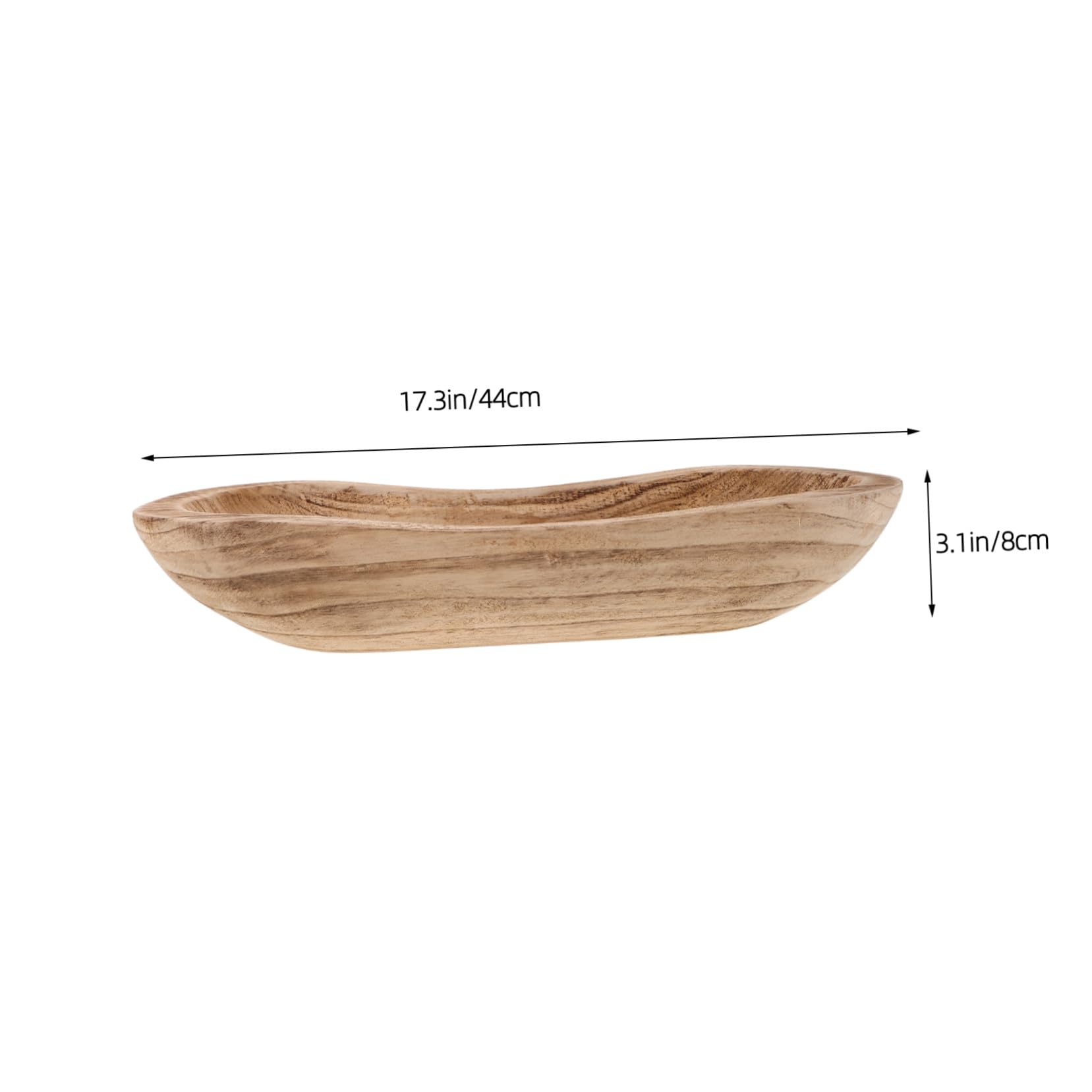 STOBAZA Bandeja de Madera para Velas Estilo Rustico Candelabro Decorativo para Mesa para Decoracion de Comedor Velas