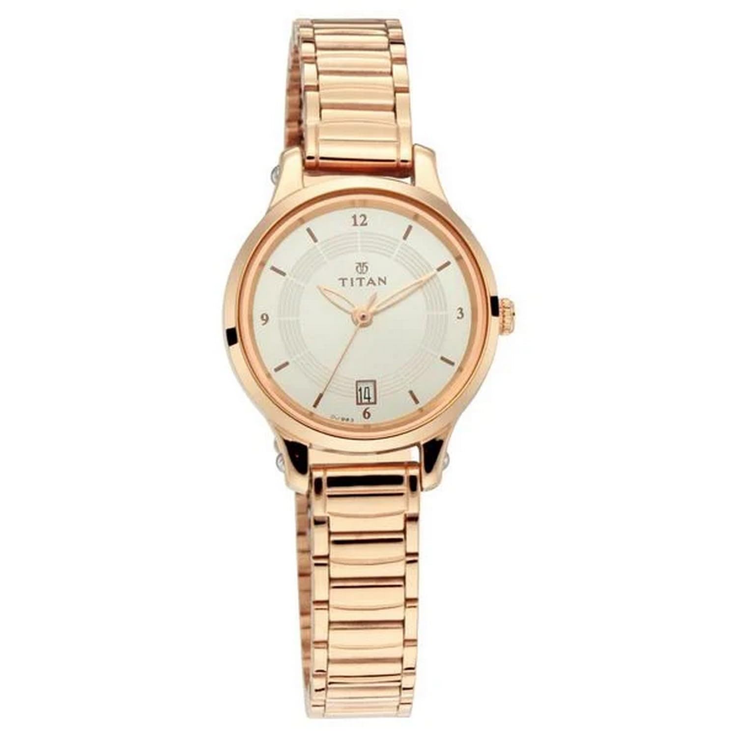 Quartz Analog with Date Silver Dial Stainless Steel Strap Watch for Women-NS2602WM01/NT2602WM01-image-46