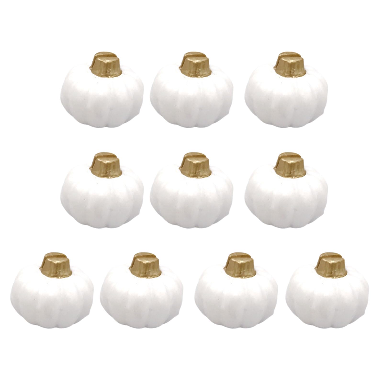 Tsophreniq 10Pieces Practical Pumpkin Place Cards Holders Delicate Pumpkin Table Card Perfect for Seasonal Celebration Resin Card