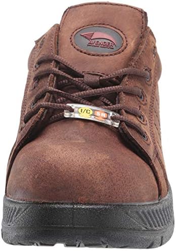 Avenger Mens A7231 Oxford, Brown , 9.5 Wide | Image 1