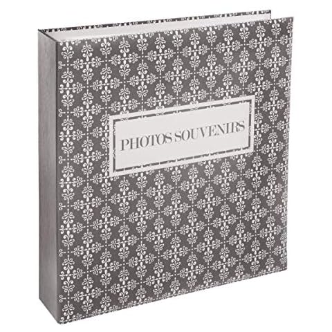 Large Photo Album - 500 Photos - 10 x 15 cm (Romance Grey) Cover