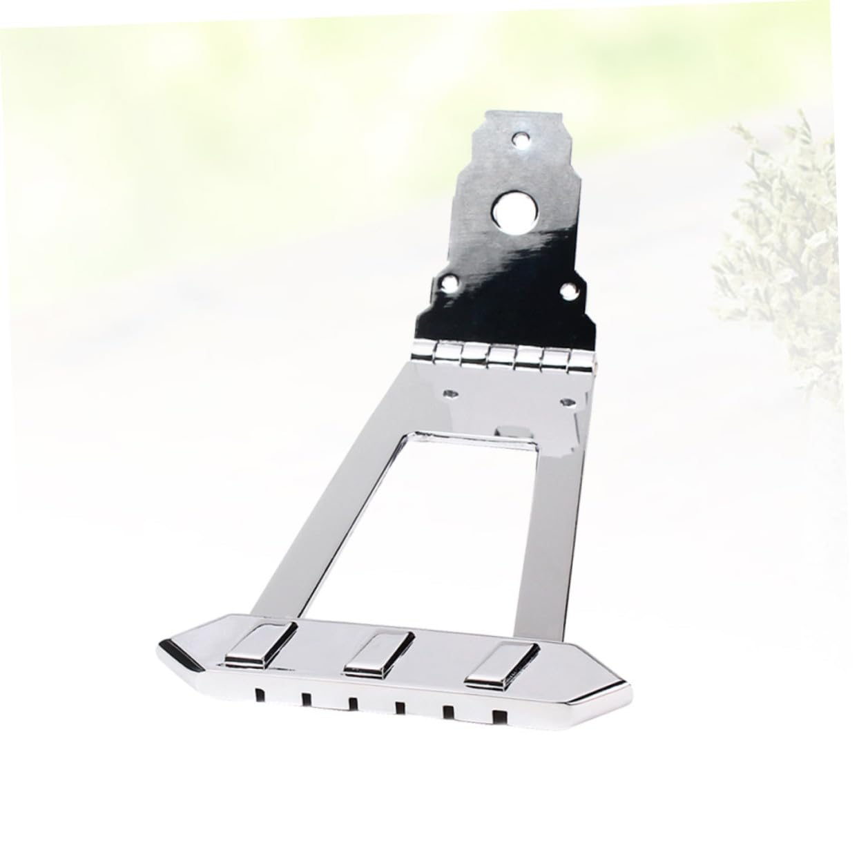 GALPADA 6 Corde Cordiera per Chitarra Jazz in Metallo Argento Corde Forma Quadrata Ricambio Resistente con Viti Incluse Adatta per Jazz Archtop Guitar