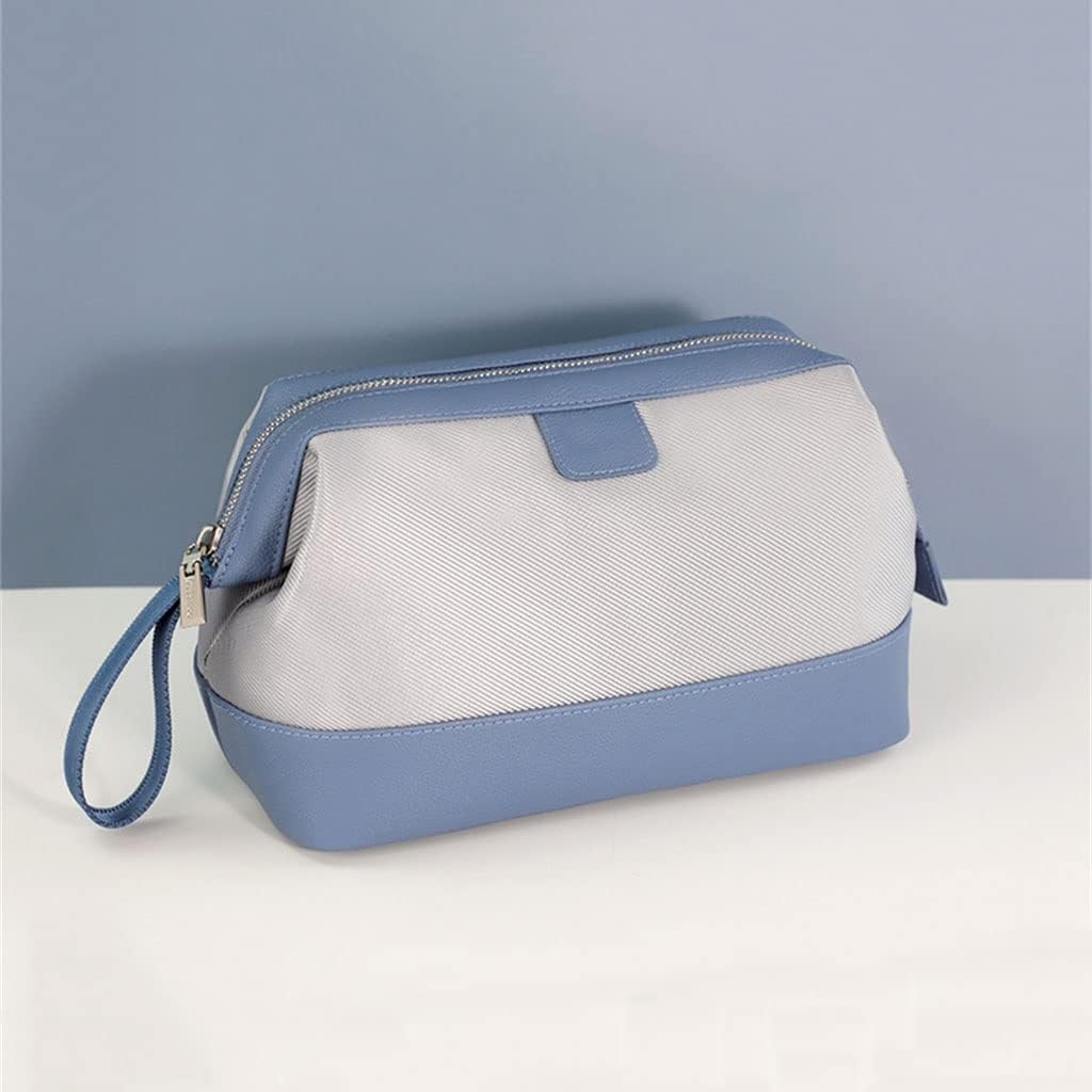 Makeup bag for women, large capacity, super hot travel cosmetics storage, wash image 3