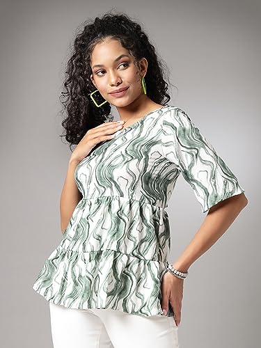 Image of OOMPH! Women's Polyester Regular Fit Shirt