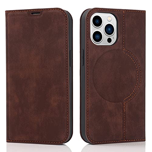 QLTYPRI Wallet Case for iPhone 15 Pro Max 6.7 inch Compatible with Magsafe Charger