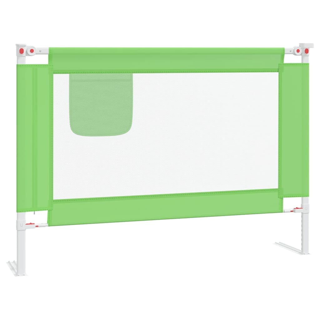 Generisch Kleinkind-Bettschutzgitter Grün 90x25 cm Stoff,Baby & Kleinkind,Babysicherheit,Baby-Bettschutzgitter,10189