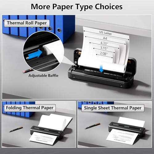 Phomemo M832-BK(1) Portable Printers Wireless thumb #4
