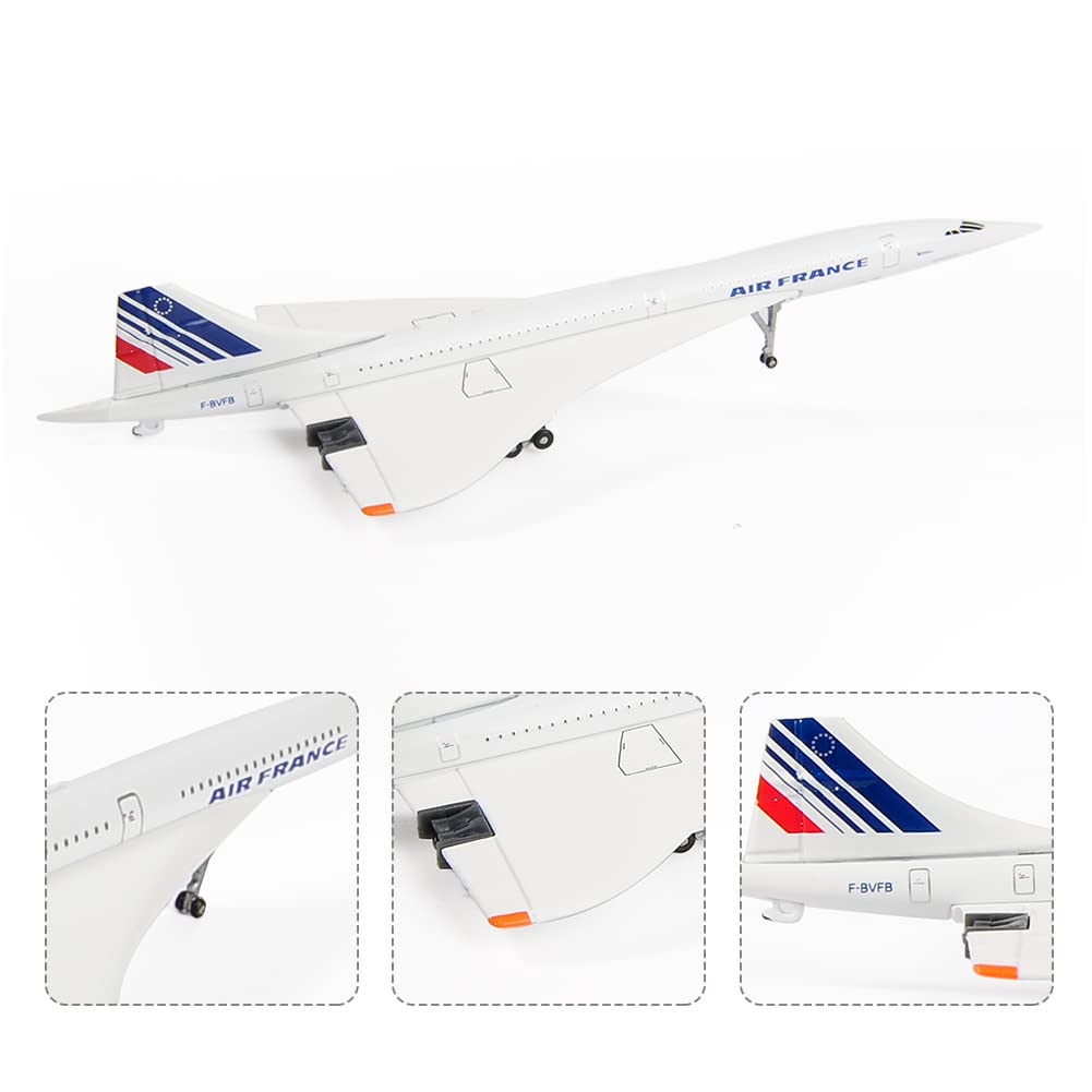 Amazon | 1/400飛行機モデルキットエールフランス1976-2003ダイ