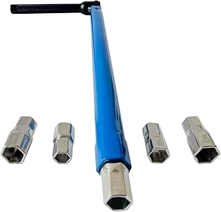 8-13mm Plumber Back Nut Set Tap Installation Tool, Spanner Hardened Effort Saving Wrench Socket Hand Tools for Bathroom Fa...