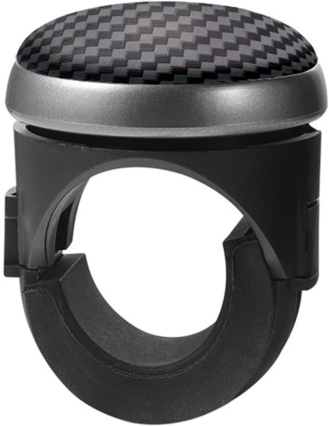 Steering Wheel Knob Spinner for Nissan Pathfinder 2010-2025 SUV 7-Seater, 360° Smooth Rotation Durable Assist Grip for 1.38"-1.77" Steering Wheels (35-45mm),Black