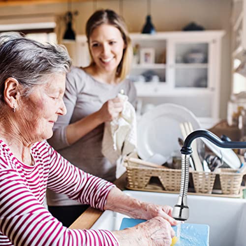 Relaxdays Estensione del rubinetto, flessibile, 2