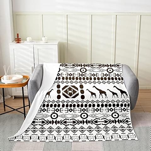 Castle Fairy Bohemian Aztec Flannel Blanket Cover
