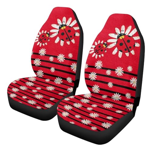 Housses de siège de voiture coccinelle 52x138cm pour auto et camion