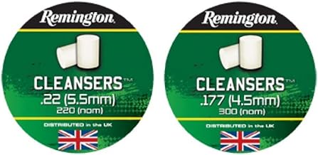 SMK REMINGTON CLEANSERS - CLEANING PELLETS .177-4.5mm AIR RIFLE BORE CLEANING PELLETS TIN OF 220.