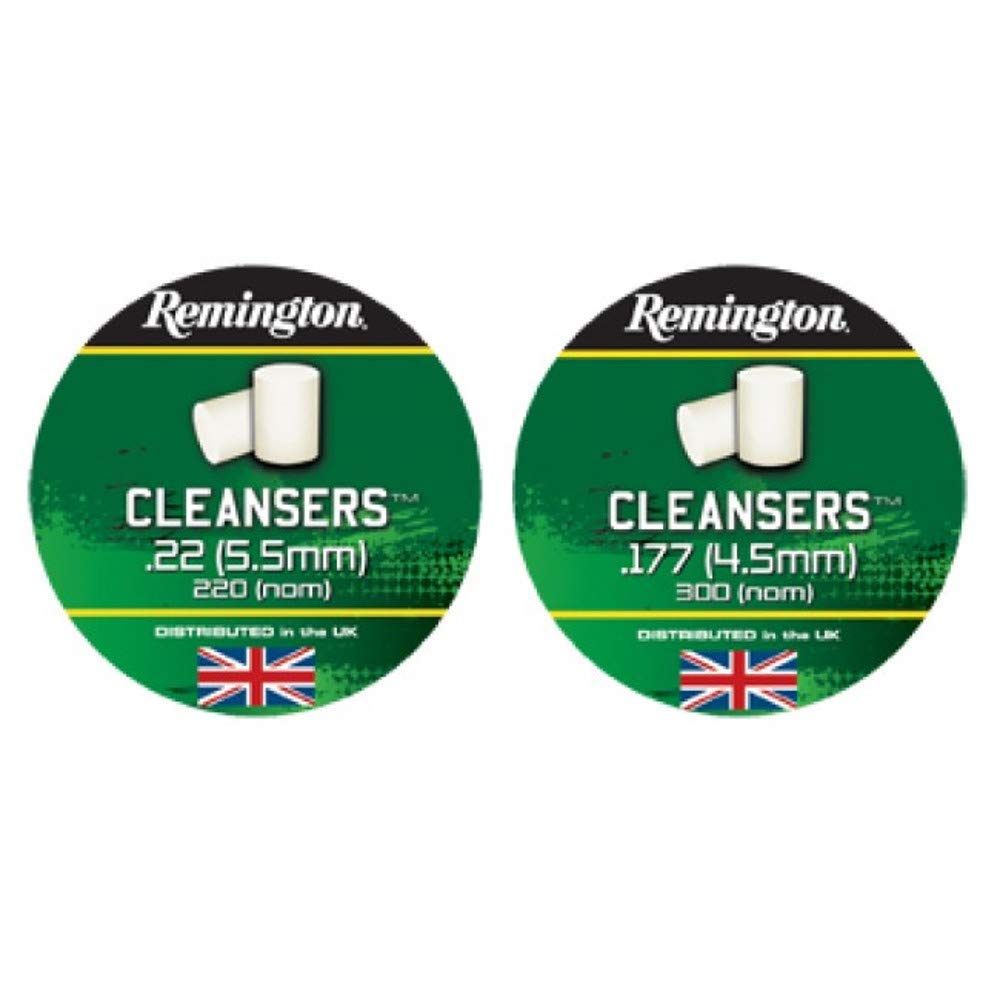 SMK REMINGTON CLEANSERS - CLEANING PELLETS .177-4.5mm AIR RIFLE BORE CLEANING PELLETS TIN OF 220.