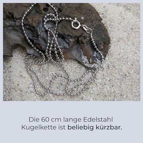 Personalisierte Erkennungsmarke 'World War 2' und eigenem Text | Dog Tag Kette mit Prägung | inkl. Kette & Silencer im Set | Unterschiedliche individuelle Texte und Motive möglich (World War 2)