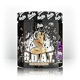 Rocka Nutrition G.O.A.T Pre Workout Booster Fitness | 2in1 Pump Booster + Fokus Booster mit Top Geschmack L-Arginin + Citrullin (Gummy Sweets)
