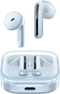 XIAOMI Redmi Buds 6 Active Wireless Bluetooth Earbuds Semi-In-Ear Earbuds Noise Reduction with Dual Microphone, Up to 6H +…