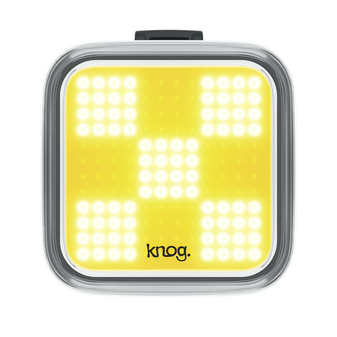 Knog Blinder Front Square Front Light Adult Unisex, Black, One Size