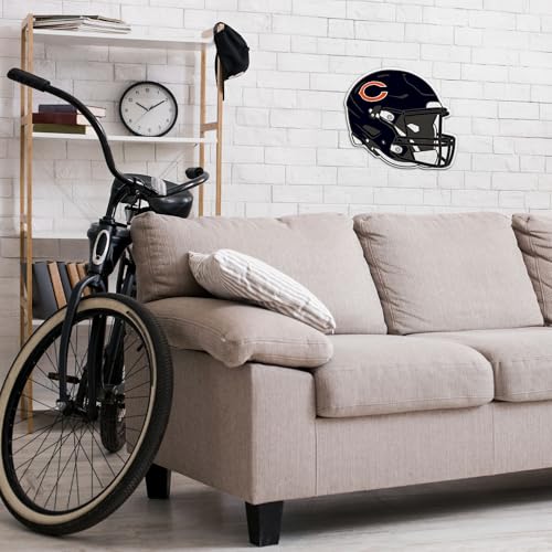 Rico Industries NFL Football Helmet Shape Cut Pennant - Home and Living Room Décor - Soft Felt EZ to Hang - Image 4
