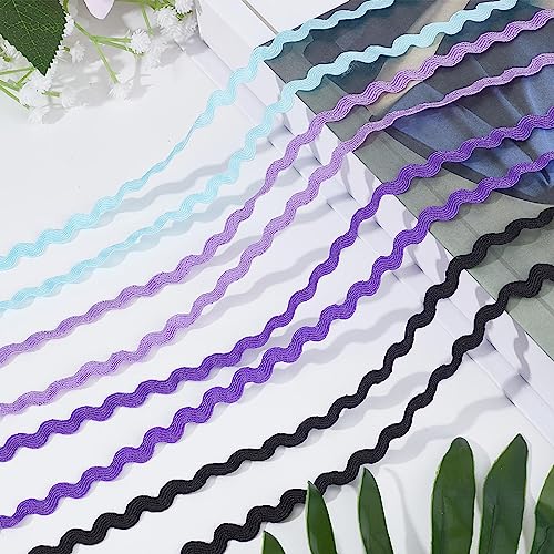 GORGECRAFT 50 m 4 colori Nastro Ondulato Piegato