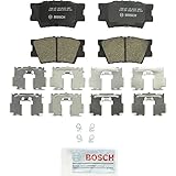 Bosch BC1212 QuietCast プレミアムセラミックディスクブレーキパッドセット レクサスES300h ES350 HS250h ポンティアックバイブ トヨタアバロン カムリ マトリックス RAV4 リア [並行輸入品]