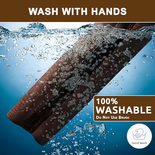 Image of PVC Door Guard (39 Inches, Pack of 6) Gap Filler for Door Bottom Seal Strip - Sound-Proof, Reduce Noise, Energy Saving Door Stopper for Reduce Door Dust, Door Guard for Home(Brown)