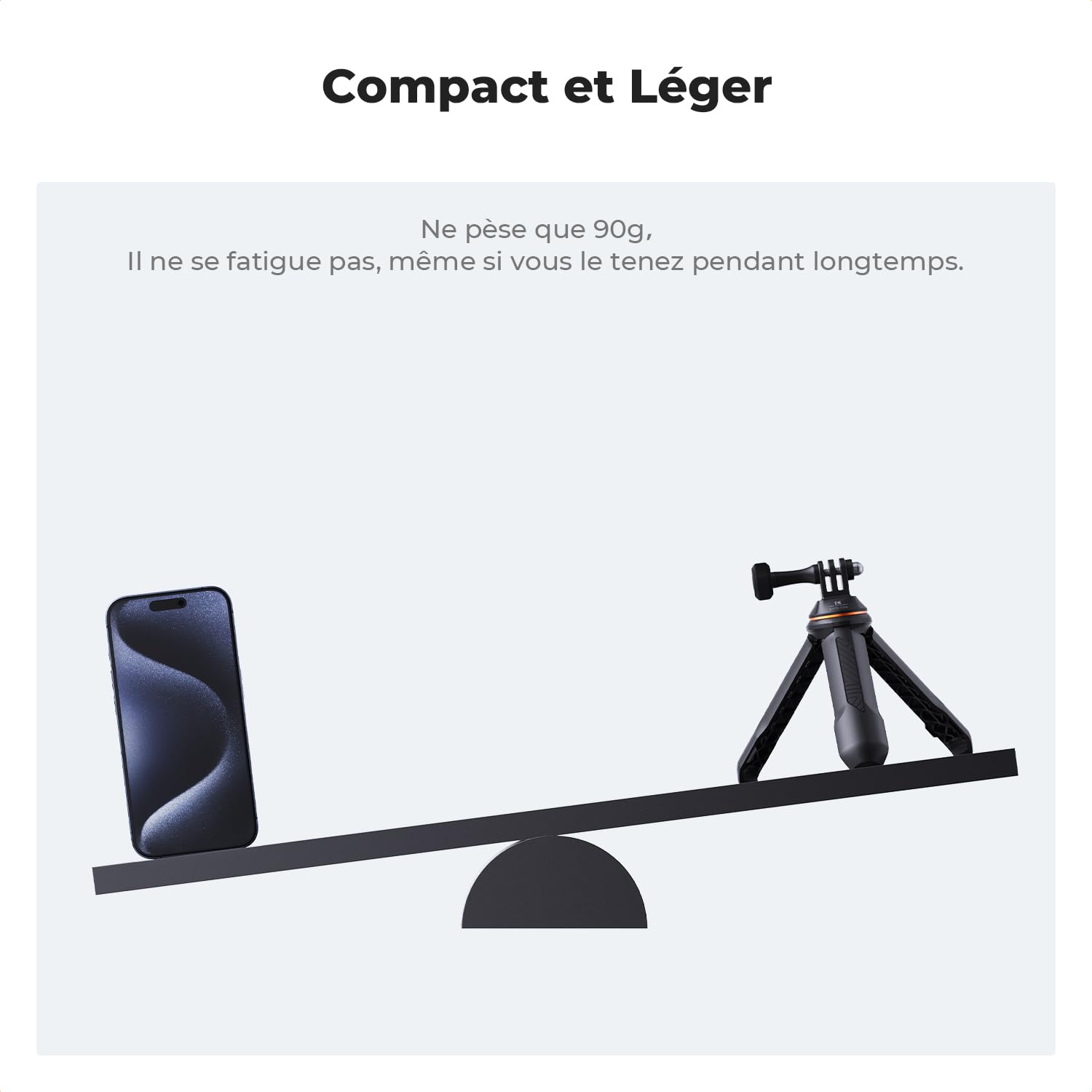Base Magnétique à Déverrouillage Rapide Pour Insta360 GO Ultra - Compatible Trépied, Perche à Selfie - Filetage 1/4 Pouce - Alliage Aluminium