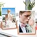 E-accexpert 5x7 Inch Picture Frames Solid Wood Acrylic Highly Definition Glass Photo Frames for Shelf Photo Display Decor Wall Mounting Table (5x7 Vertical)