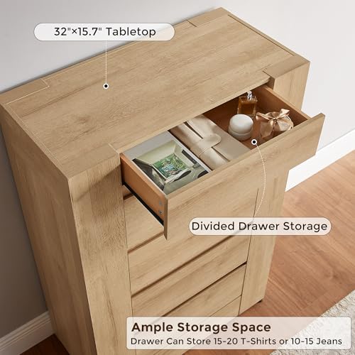 Luxury Bedroom Dresser with Mirror