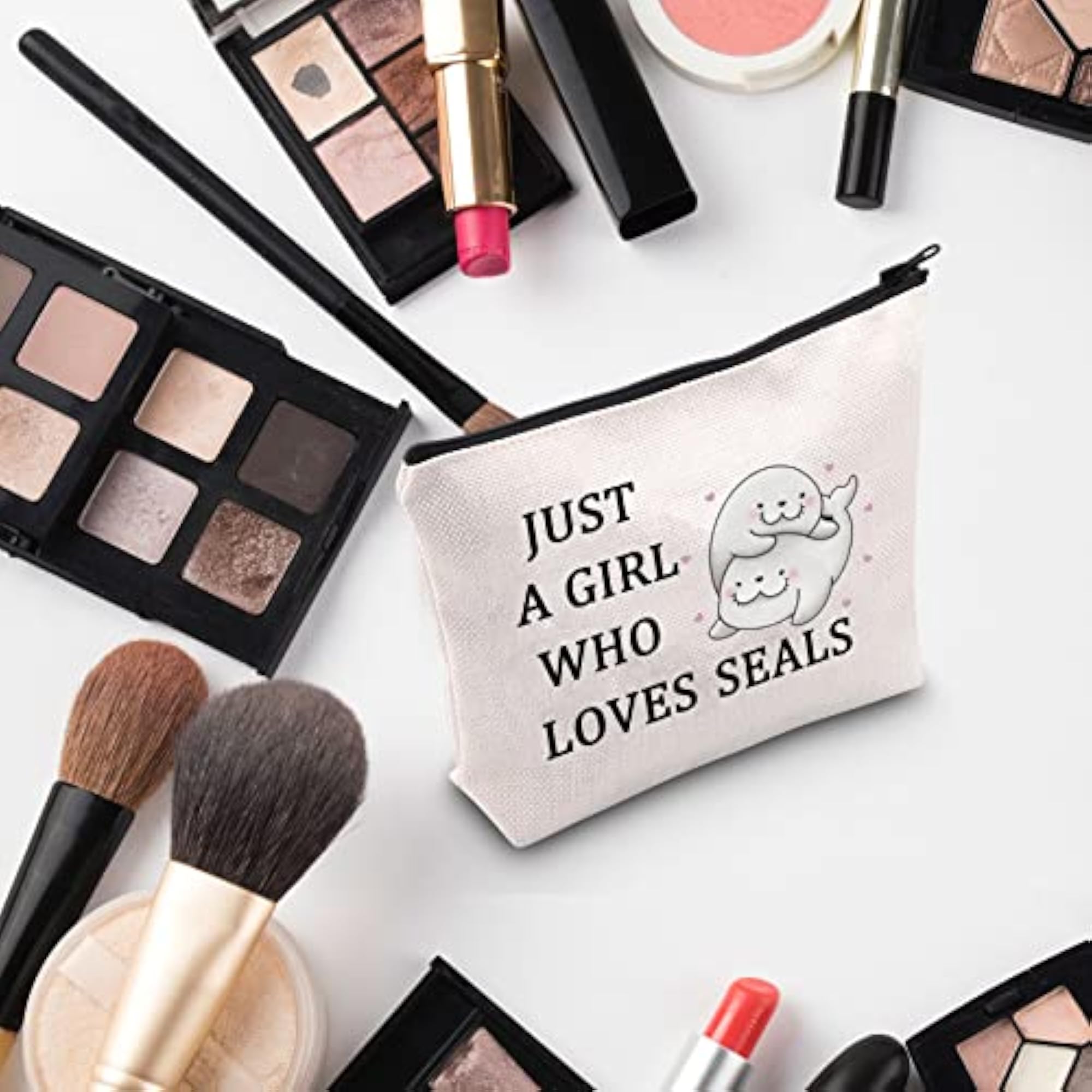 Sea Lion Lover Gift Makeup Bag