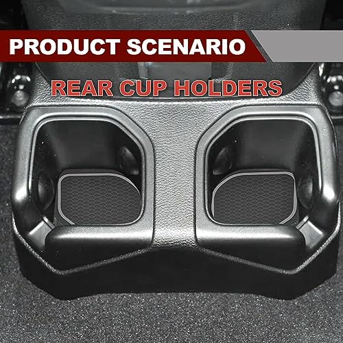 Kit 4 insertos para portavasos Wrangler y Gladiator miniatura 5
