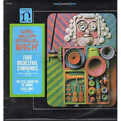 Four Orchestral Symphonies For Twelve Obbligato Parts, Wq. 183