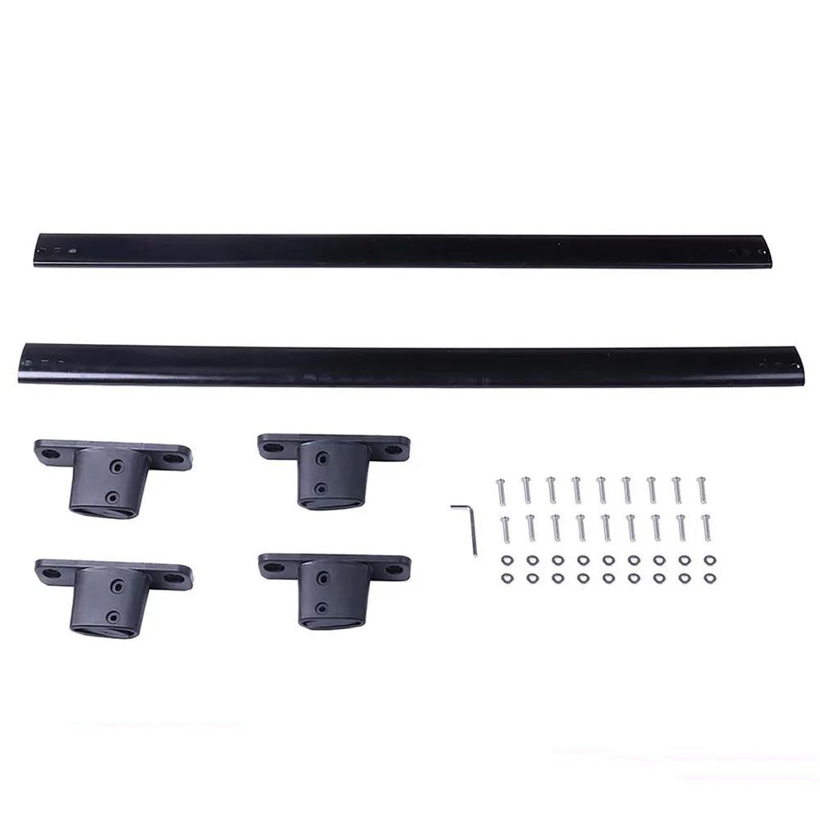Barra portaequipajes aluminio Nissan Pathfinder 2005-2012 con acabado resistente 7