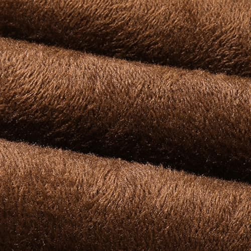 Men's Baggy Jeans Thermal Winter Fleece Lined Thickened Relaxed Fit Stretch Denim Pants Business Casual Pants with Button Fly3