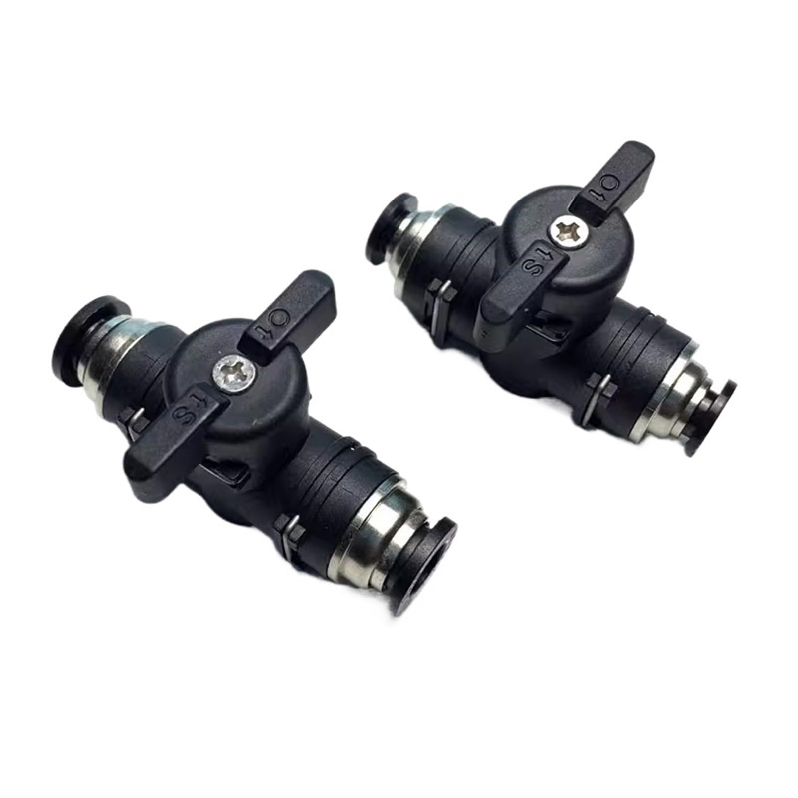 Vanne d'accélérateur pneumatique BUC 1/4 raccord union double tuyau