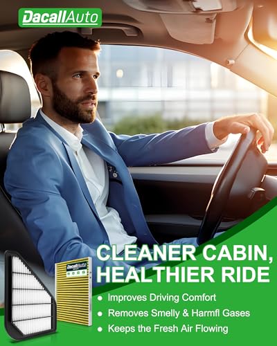 Image of CF11663 15278634 Cabin & Engine Air Filter for Buick Enclave, for Chevy | for Buick Enclave 2008-2017, for Chevy Traverse 2009-2017, for GMC Acadia 2007-2017, for Saturn Outlook 3.6L 2007-2010