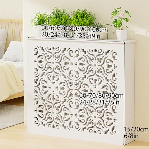 Housse de radiateur décorative à vapeur ventilée et meuble de salon - 3