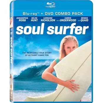 DVD Soul Surfer - Single Disc Blu-Ray Book